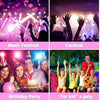 LED Glow Fiber Wand Sticks Glow-In-The-Dark Fiber Optic Party Props  1pc