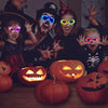 Star LED Party Goggles Glow Random Design glasses Glow In The Dark Party Sunglasses For Adults And Kids Parties Pack of 6