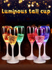 LED Glowing Cocktail Glasses Color-Changing Battery-Operated Cups For Nightclubs, Parties pack of 6