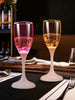 LED Glowing Cocktail Glasses Color-Changing Battery-Operated Cups For Nightclubs, Parties pack of 6