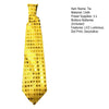 Flashing LED Party Tie Led Glowing Sequin Tie for Nightclubs, Weddings 1PC