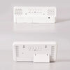 LED Mirror Digital Alarm Clock 12/24 Hour With Snooze Function For Travel And Bedside 1pc