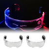 LED Wireless Luminous Party Glasses Neon Flashing Eyewear For Night Bar Party 1pc