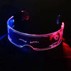 LED Wireless Luminous Party Glasses Neon Flashing Eyewear For Night Bar Party 1pc