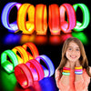 LED Reflective Bracelet Nylon Adjustable Armband – Luminous Night Safety Band for Running, Cycling, Walking, Hiking & Outdoor Sports 1pc