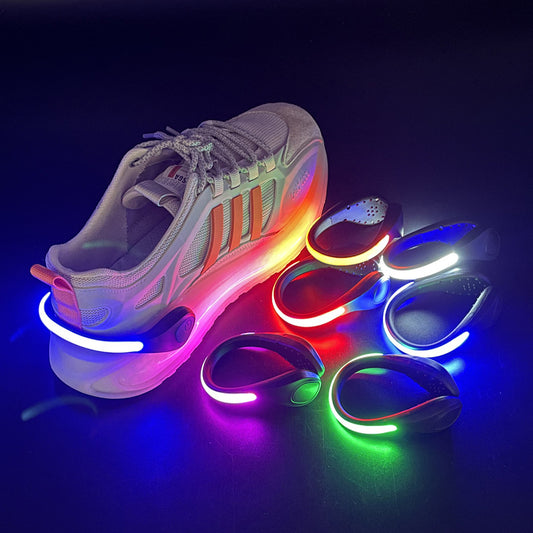 AUXA LED Shoe Clip Light | Battery Operated Glowing Shoe Light for Party, Night Running & Festivals – 1 pc