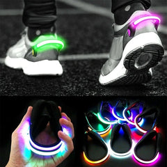 AUXA LED Shoe Clip Light | Battery Operated Glowing Shoe Light for Party, Night Running & Festivals – 1 pc