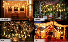 Diya LED Curtain String Lights Series Lamps 1 set
