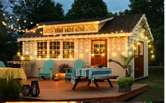 Diya LED Curtain String Lights Series Lamps 1 set