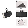 Leather Foldable Sunglasses Organizer Hanging storage box For Travel And Events 1pc