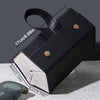 Leather Foldable Sunglasses Organizer Hanging storage box For Travel And Events 1pc
