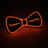 Party Flashing Led Bow Light Up Tie For Adults Birthday EDM Disco Party Wedding Musical Night Events Battery Operated 1pc