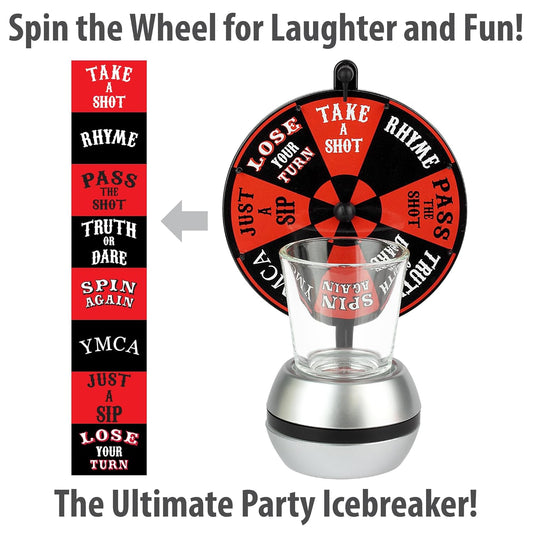 Lucky Spin Drinking Wheel Game Board Game For House Parties 1pc