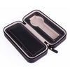 Luxury Black Leather Watch Box Premium 2 Slot Watch Organizer Box For Watch Collectors, Gifts 1 pc
