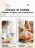 Magnetic Fries Bag Sealing Clips Food Preservation Clip For Snack Bags Home Use pack of 12