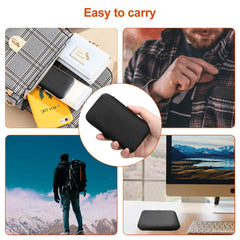 Manicure Nail Clippers Set – 12 in 1 Stainless Steel Pedicure & Manicure Grooming Kit for Men & Women with Travel Case Black 1pc