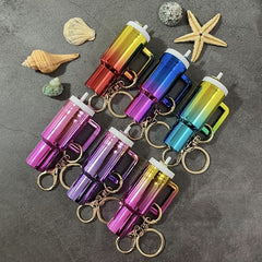 Mini Tumbler Quencher Keychain Trendy Keyring Bag charm 1 pc
