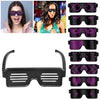 Programmable LED Pixel Glasses Bluetooth Customizable Multicolored Led Pixel Goggle 1 pc