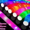 Flexible LED Glow Tubes Multicolor Light-Up Party Glow Tubes  5 pcs/set
