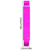 Flexible LED Glow Tubes Multicolor Light-Up Party Glow Tubes  5 pcs/set
