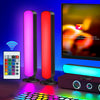 Music Sensor LED Soundbar RGB Light Bar with Sound Sync, USB Powered Color Changing Ambient Rhythm Lamp for TV, Desk & Room Decor 1pc