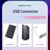 Music Sensor LED Soundbar RGB Light Bar with Sound Sync, USB Powered Color Changing Ambient Rhythm Lamp for TV, Desk & Room Decor 1pc