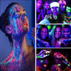 Party Glow Neon Paint Glow in the Dark Face, Body, Blacklight Lipstick 1pc