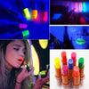 Party Glow Neon Paint Glow in the Dark Face, Body, Blacklight Lipstick 1pc