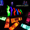 Party Glow Neon Paint Glow in the Dark Face, Body, Blacklight Lipstick 1pc