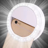 Portable LED Selfie Ring Light Glow-In-The-Dark Selfie Light Clip-On Ring Light For iPhone 1pc