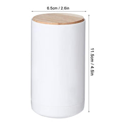 Automatic Cotton Swab Dispenser Press-Type Cotton Swab Holder Organizer 1pc