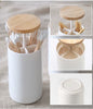 Automatic Cotton Swab Dispenser Press-Type Cotton Swab Holder Organizer 1pc