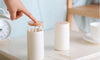 Automatic Cotton Swab Dispenser Press-Type Cotton Swab Holder Organizer 1pc