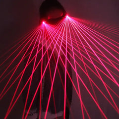 Led Laser Goggles Green Beams DJ Party Stage Laser Show Laser Glasses 1pc
