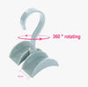 Rotating Handbag Hanger Hook Closet Storage Hooks For Bag Belt Tie Scarf 1 pc
