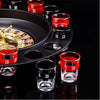 Russian Roulette Drinking Game Turntable Glass Drinking Game For Parties, Nightclubs 1pc