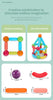 Magnetic Building Blocks Puzzle Set Educational Magnetic Balls Construction Sets For Children pack of 1