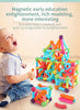 Magnetic Building Blocks Puzzle Set Educational Magnetic Balls Construction Sets For Children pack of 1