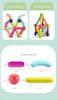 Magnetic Building Blocks Puzzle Set Educational Magnetic Balls Construction Sets For Children pack of 1