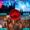 Chinese LED Hand Fan Luminous Glow Stage Shows Party Prop 1pc