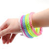 Flashing Neon Glow Bracelets For Kids' Parties, Nightclubs Concerts 2 pcs/set