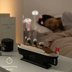Titanic Humidifier Aroma Diffuser Steamship Essential Oil Air Humidifier with Remote