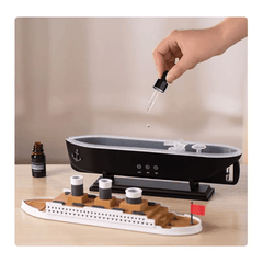 Titanic Humidifier Aroma Diffuser Steamship Essential Oil Air Humidifier with Remote