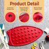 Silicone Iron Rest Heat Resistant Ironing Pad – Non-Slip Hot Mat Insulation Board for Clothes Iron, Portable, Multicolour 1pc