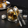 Stainless Steel Whisky Cubes Set Reusable Ice Stones For Bourbon Lovers, Cocktails, Cooling Drinks 8 pieces