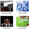 Stainless Steel Whisky Cubes Set Reusable Ice Stones For Bourbon Lovers, Cocktails, Cooling Drinks 8 pieces