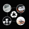 Stainless Steel Whisky Cubes Set Reusable Ice Stones For Bourbon Lovers, Cocktails, Cooling Drinks 8 pieces