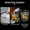 Stainless Steel Whisky Cubes Set Reusable Ice Stones For Bourbon Lovers, Cocktails, Cooling Drinks 8 pieces