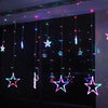 Star LED Curtain String Lights Series Hanging Fairy Lights 1 set