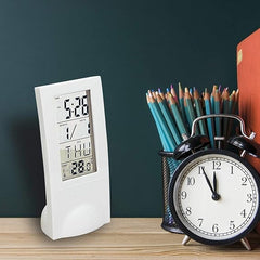 Transparent Screen Digital Clock Transparent Display Desk Digital Alarm Clock 1 pc